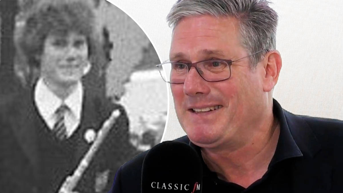 sgtoyne's tweet card. Labour leader Sir Keir Starmer talks listening to Beethoven, playing the flute at Guildhall, and why he believes music should be prioritised in schools.