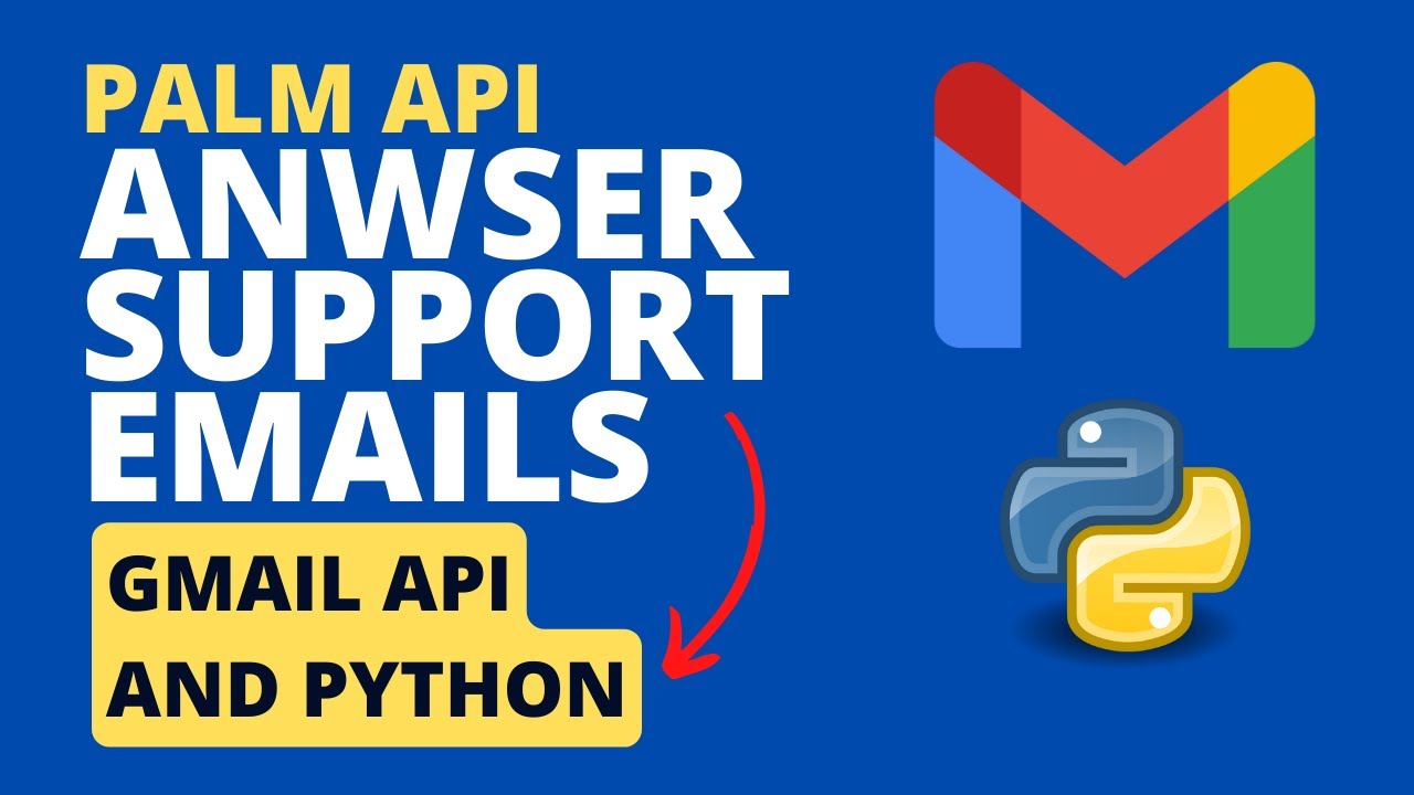 LindaLawtonDK's tweet card. Use generative ai to respond to support emails. #palmapi #python