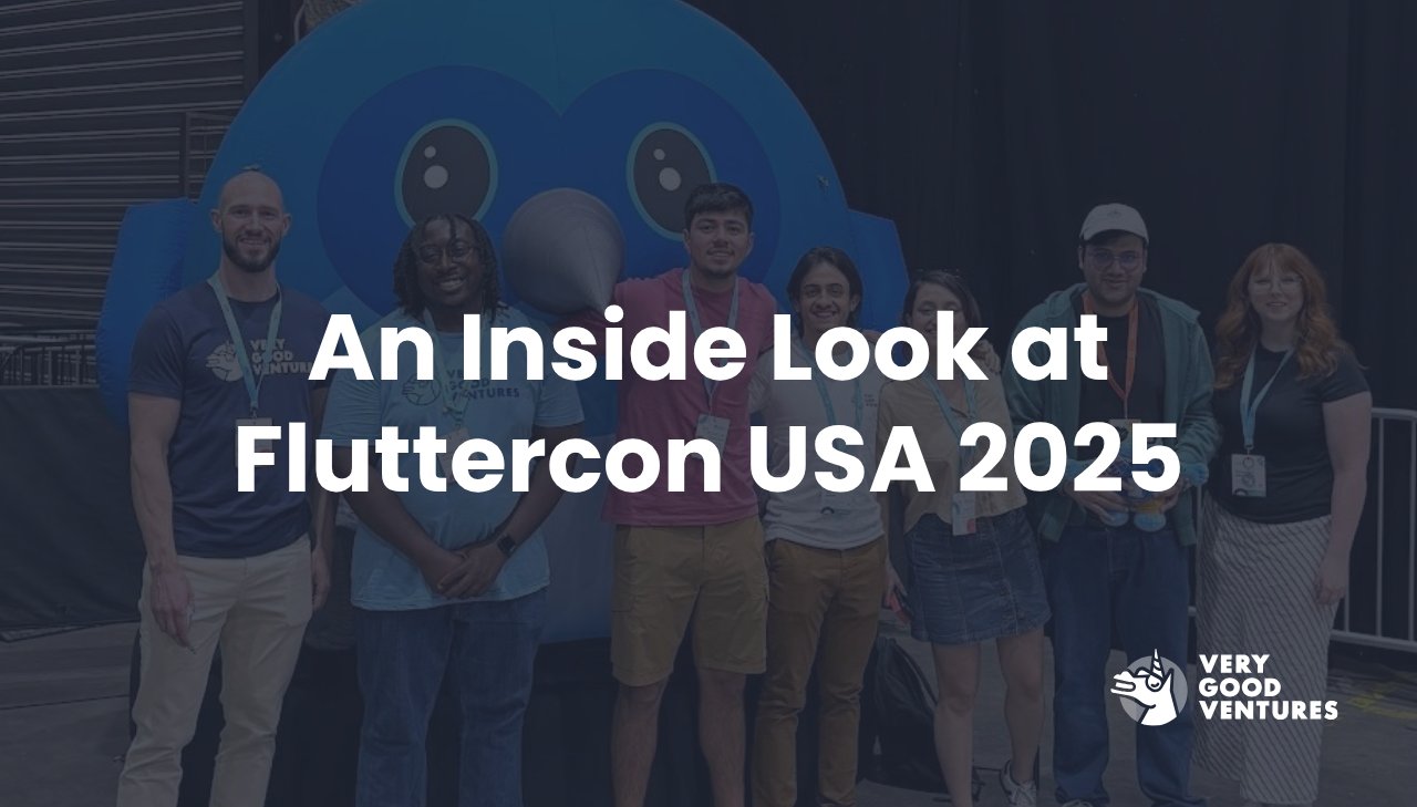 VGVentures's tweet card. What stood out at Fluttercon USA 2025: recap of key moments, community connections, and lessons from the year’s biggest Flutter event.