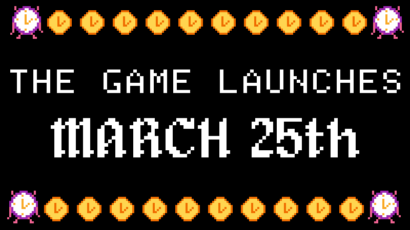 GameDevDylanW's tweet card. Early Access Begins March 25th