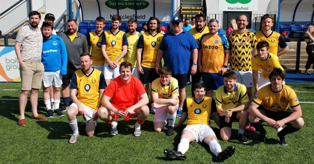 LivEchoEFC's tweet card. Talking Toffees started life as a podcast and has developed into an organised football team. Its goal has always remained the same - to use football to inspire positive mental health