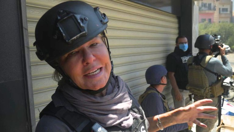 SkyNews's tweet card. Signatories are calling on both Israel and Hamas to allow foreign journalists into Gaza to report independently on the war, something they have been barred from doing since the conflict started in...