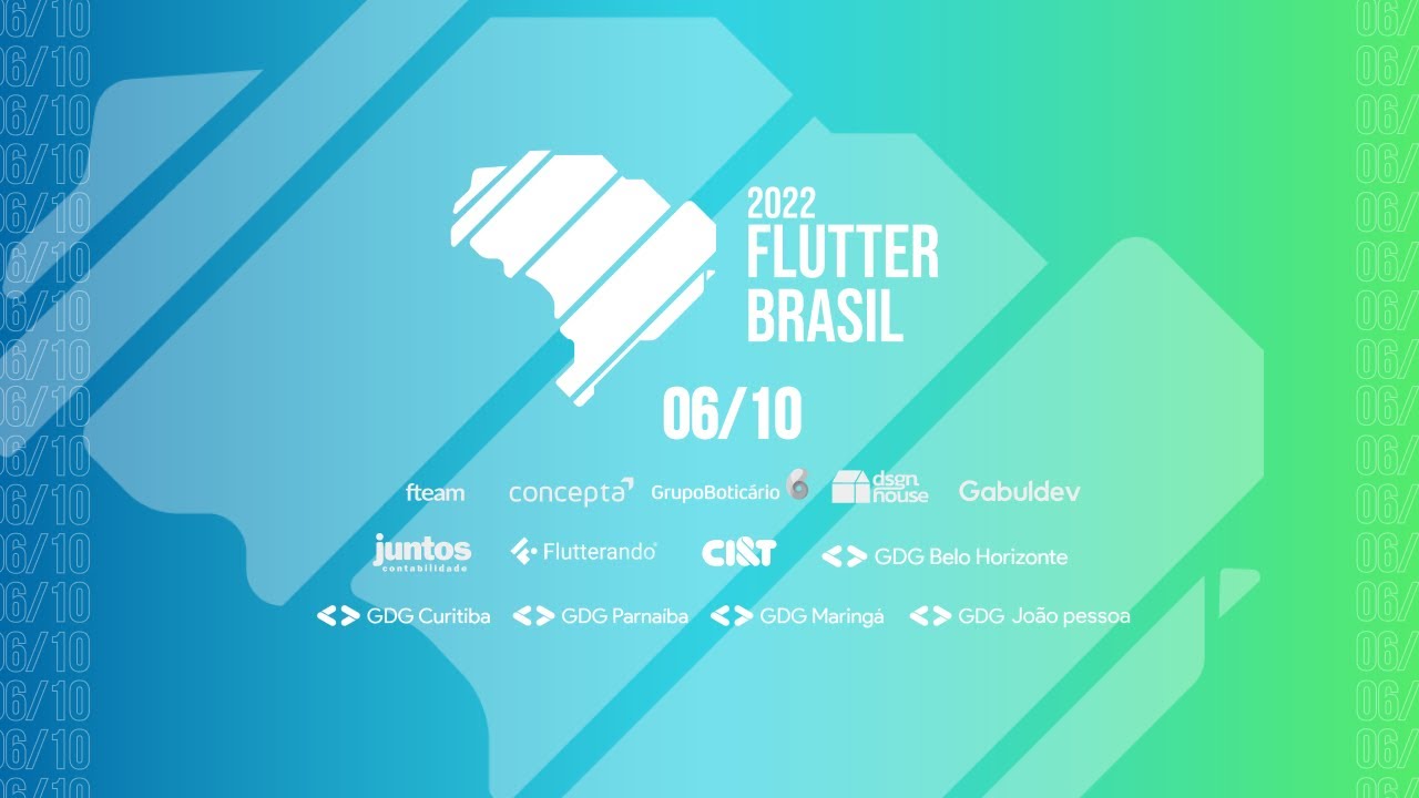 flutterando_'s tweet card. Flutter Brasil 2022