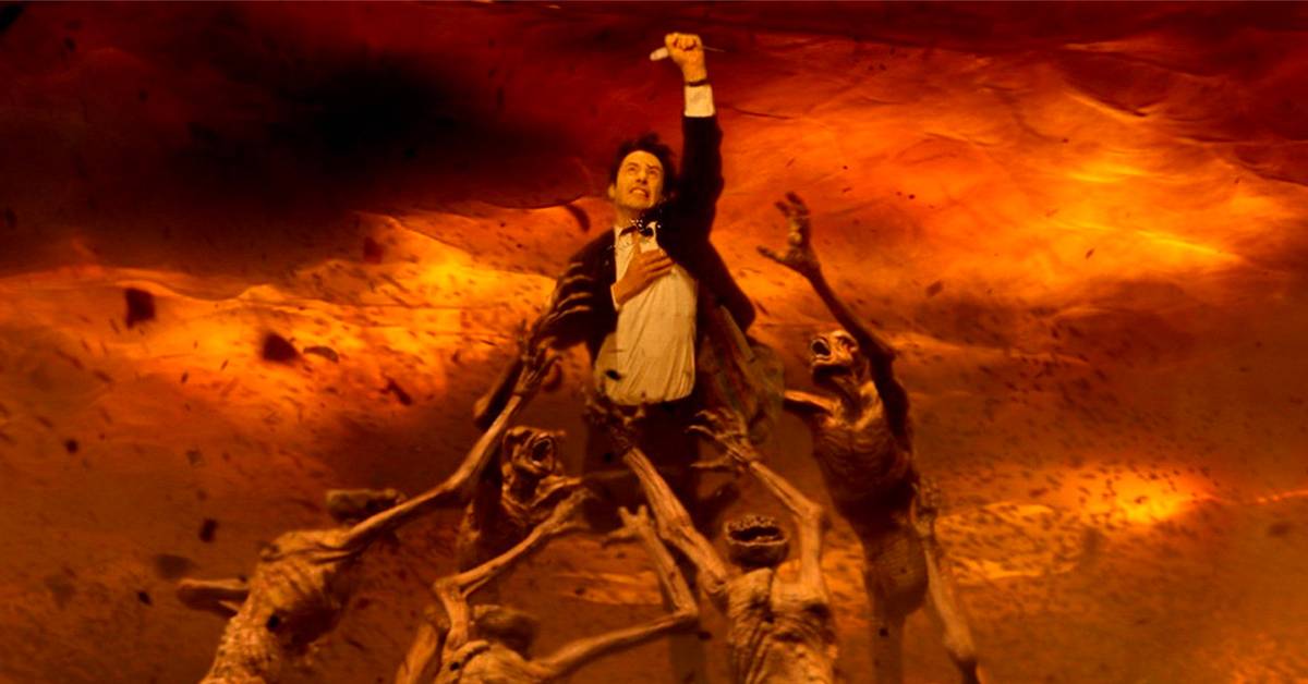 CircleK_Fans's tweet card. Keanu Reeves has discussed Constantine 2.