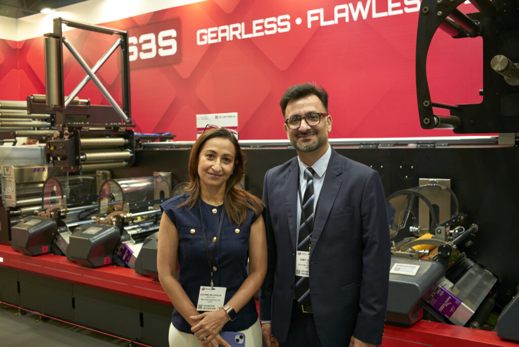 PSATalk's tweet card. The prominent Multitec stand right at the entrance of Labelexpo Barcelona in Hall 3 attracted a good number of the company’s customers and distributor agents