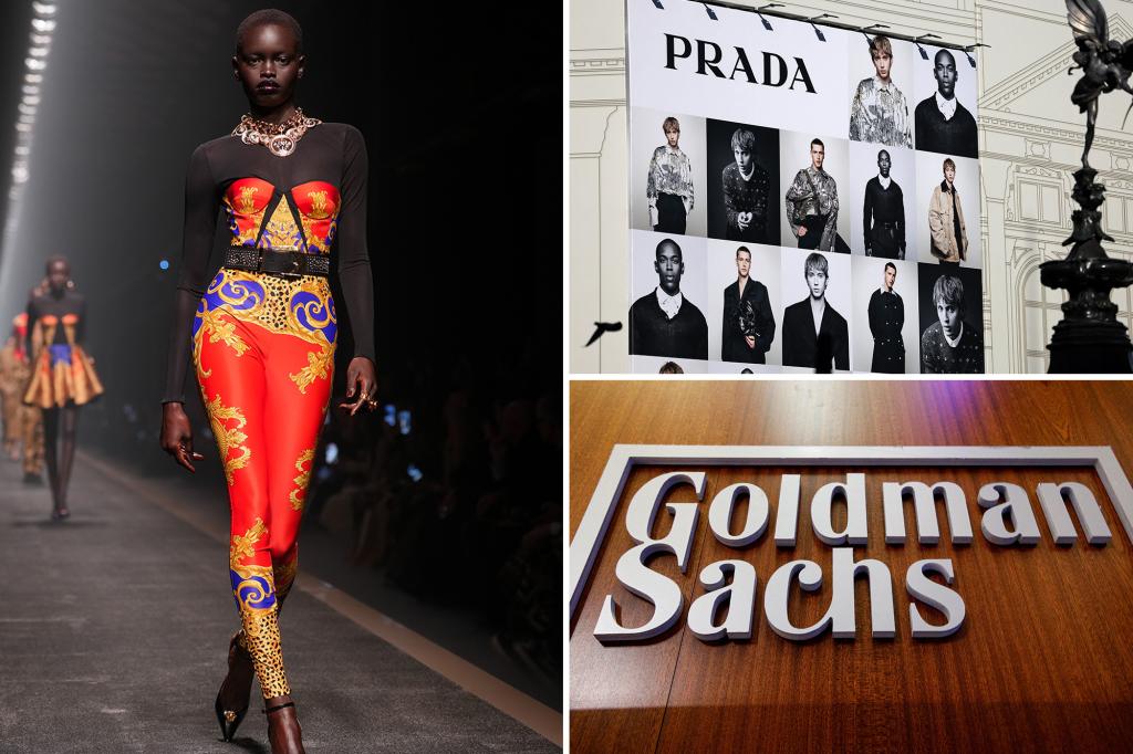 AOS_updates's tweet card. Prada is looking to drum up $1.5 billion to complete the takeover, with another $1 billion earmarked to relaunch and revive Versace's Medusa brand, according to an Italian newspaper.