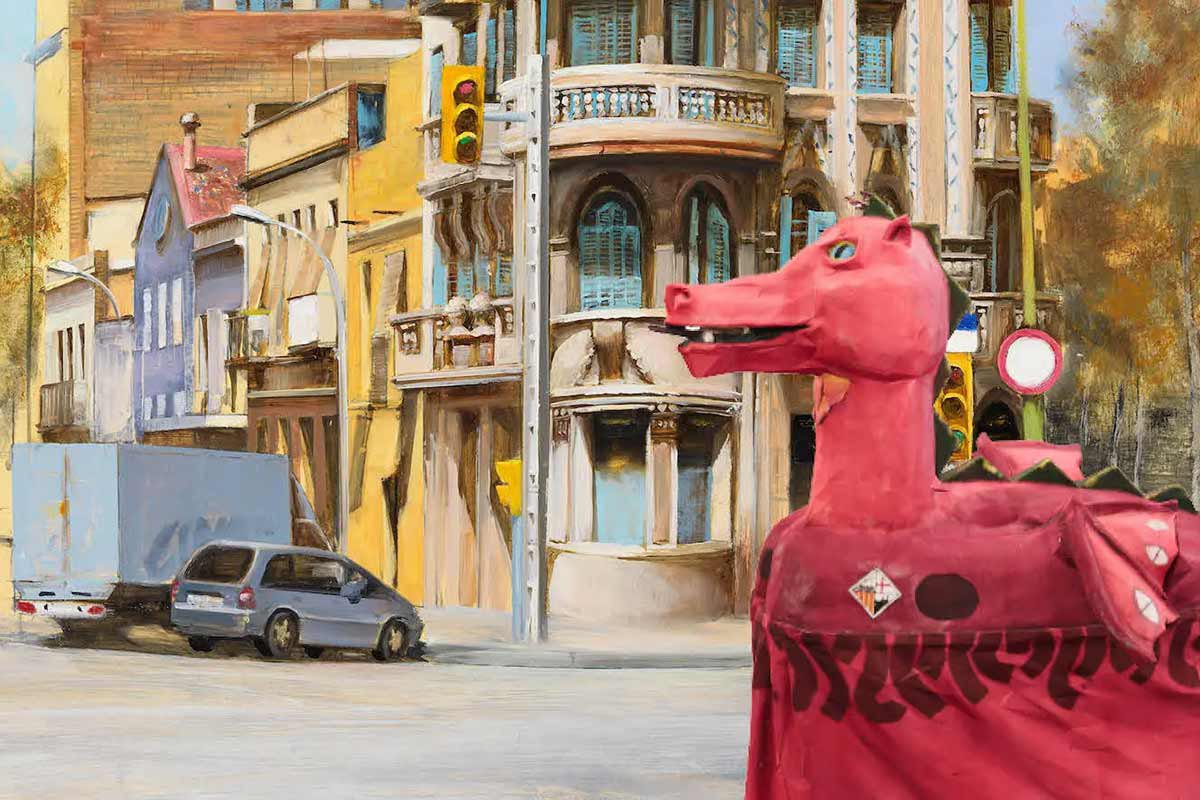 bcnmetropolitan's tweet card. For 10 days in Poblenou, art, dance and sports will take over the neighborhood, filling the streets with floats, parades, games, communal meals and live music.