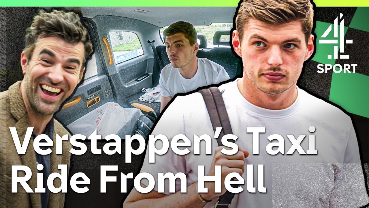 rachidfinge's tweet card. Max Verstappen | Taxi Prank | F1