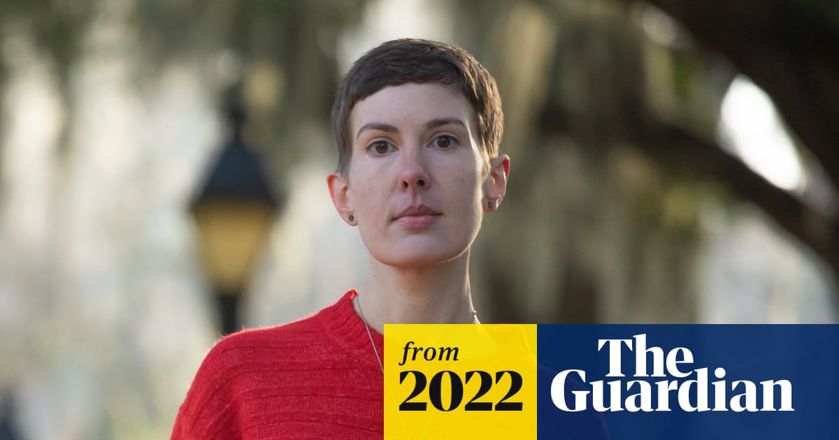 GuardianBooks's tweet card. Patricia Lockwood follows acclaimed memoir Priestdaddy with book focusing on a life lived on social media