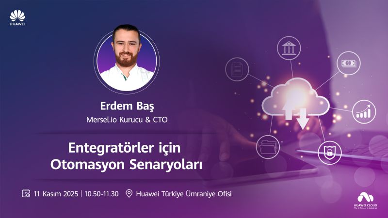 merselyazilim's tweet card. 🤖 e-Dönüşüm süreçlerinde verimliliği artırmak için akıllı otomasyon yaklaşımlarını konuşuyoruz. Mersel Yazılım A.Ş. Kurucu & CTO’su Erdem BAŞ, entegratörlerin kullanabileceği uçtan uca otomasyon...