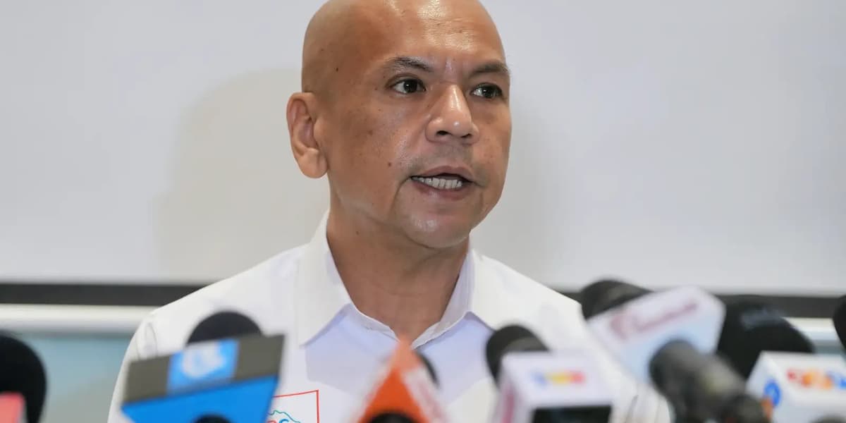 fmtoday's tweet card. Armizan Mohd Ali says the Sabah Umno chief failed to resolve the state's water woes during his time as works minister.