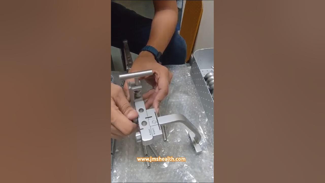 JindalMediSurge's tweet card. Distal Femur Nail Orthopedic Implant Instrument Fixation Tutorial...