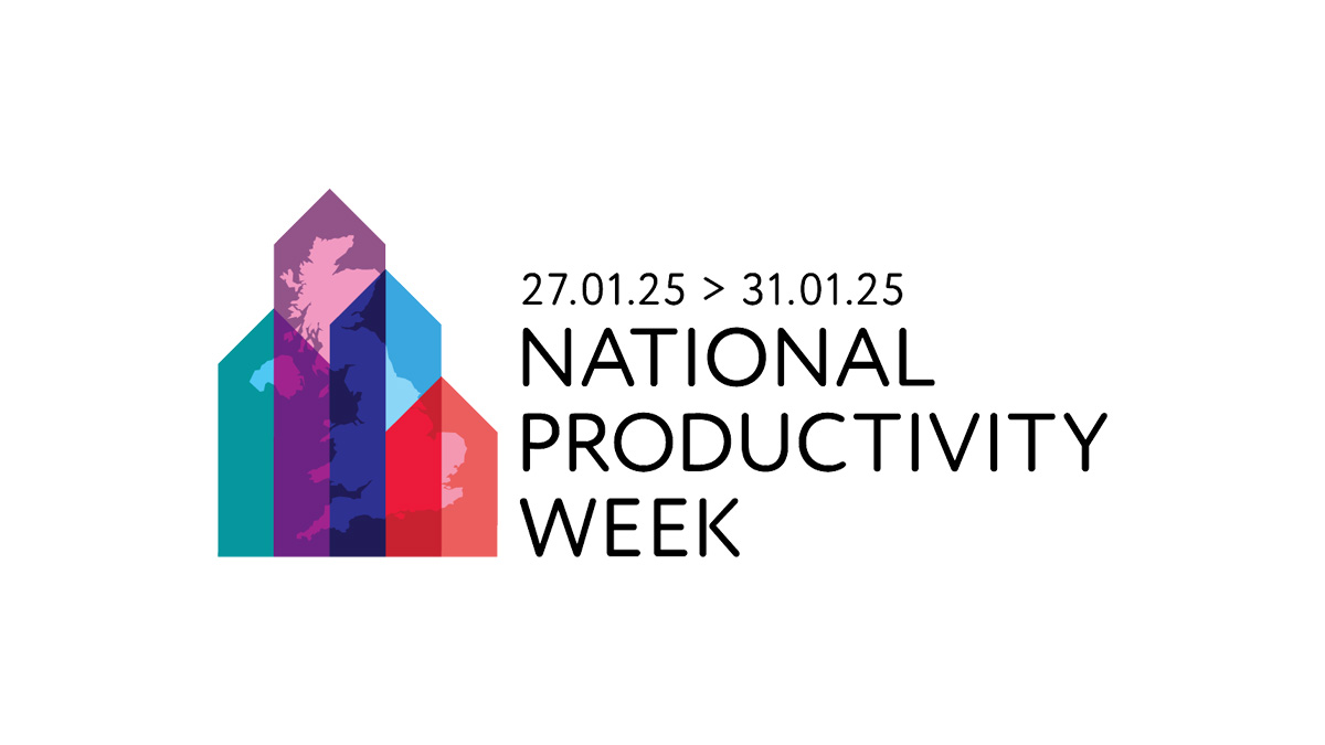 Scalable's tweet card. An initiative to raise awareness of the importance of productivity and its impact on the economy, society and A environment.