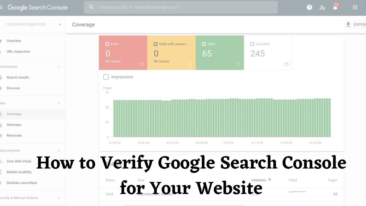 LiveOnEdgeBlog's tweet card. How to add a property in google search console in 5 minute | Step By...