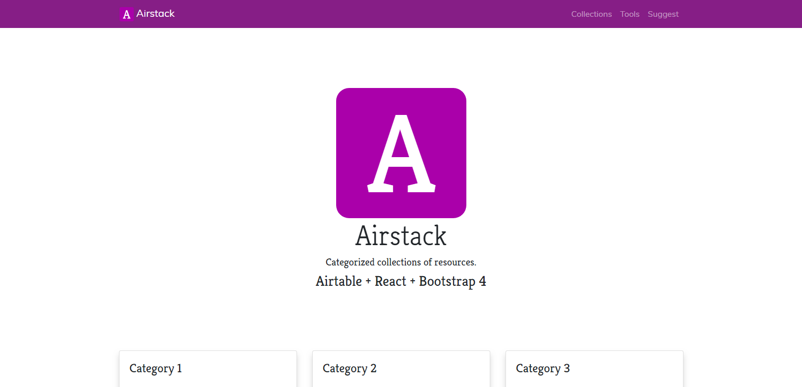 bootstrap4guide's tweet card. Build your own community curated resources list (ie: Startup Stash) using Airtable and ReactJs. ​ Airstack is a free, open-source project that enables that...