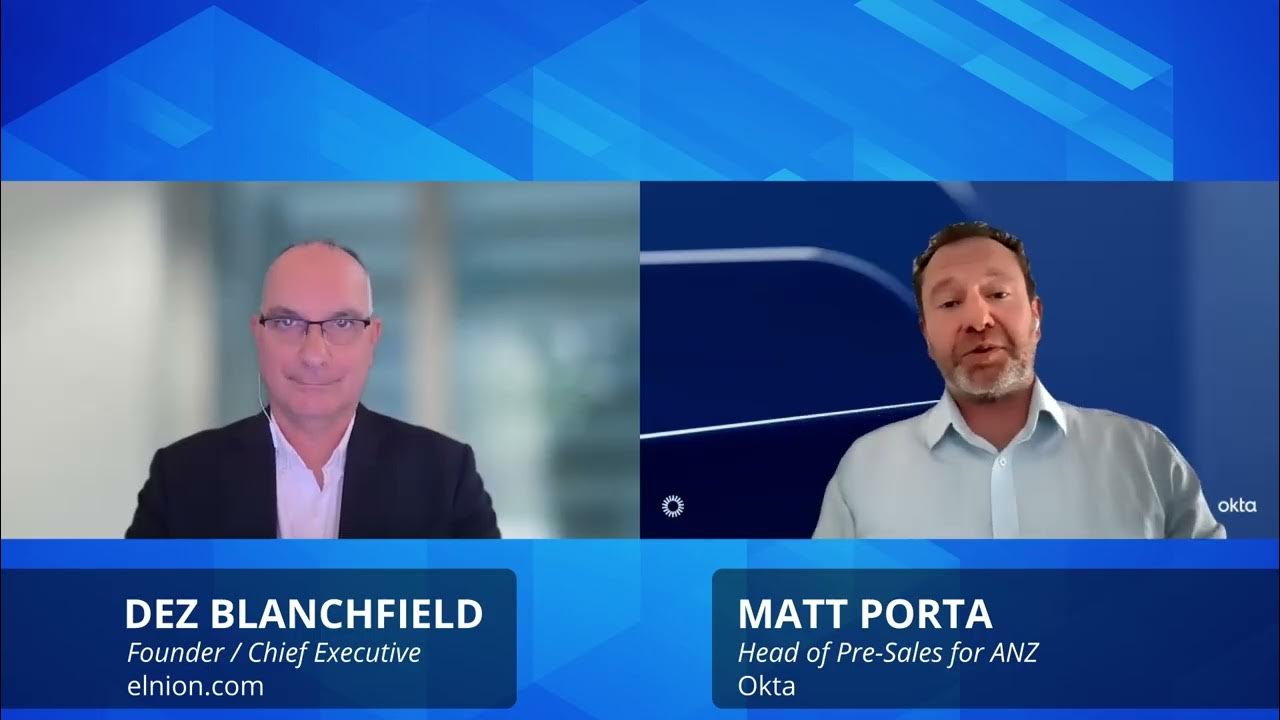 dez_blanchfield's tweet card. Matt Porta, Head of Pre Sales for ANZ at Okta, discusses BeerOps and...