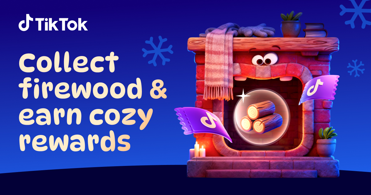 SimplifyingFam's tweet card. Join TikTok to collect firewood & get cozy rewards with me!