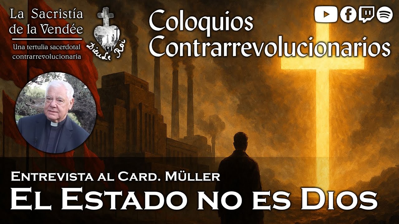 LSDLVdirecto's tweet card. Entrevista al Card. Müller: El estado no es Dios - 09-11-2025
