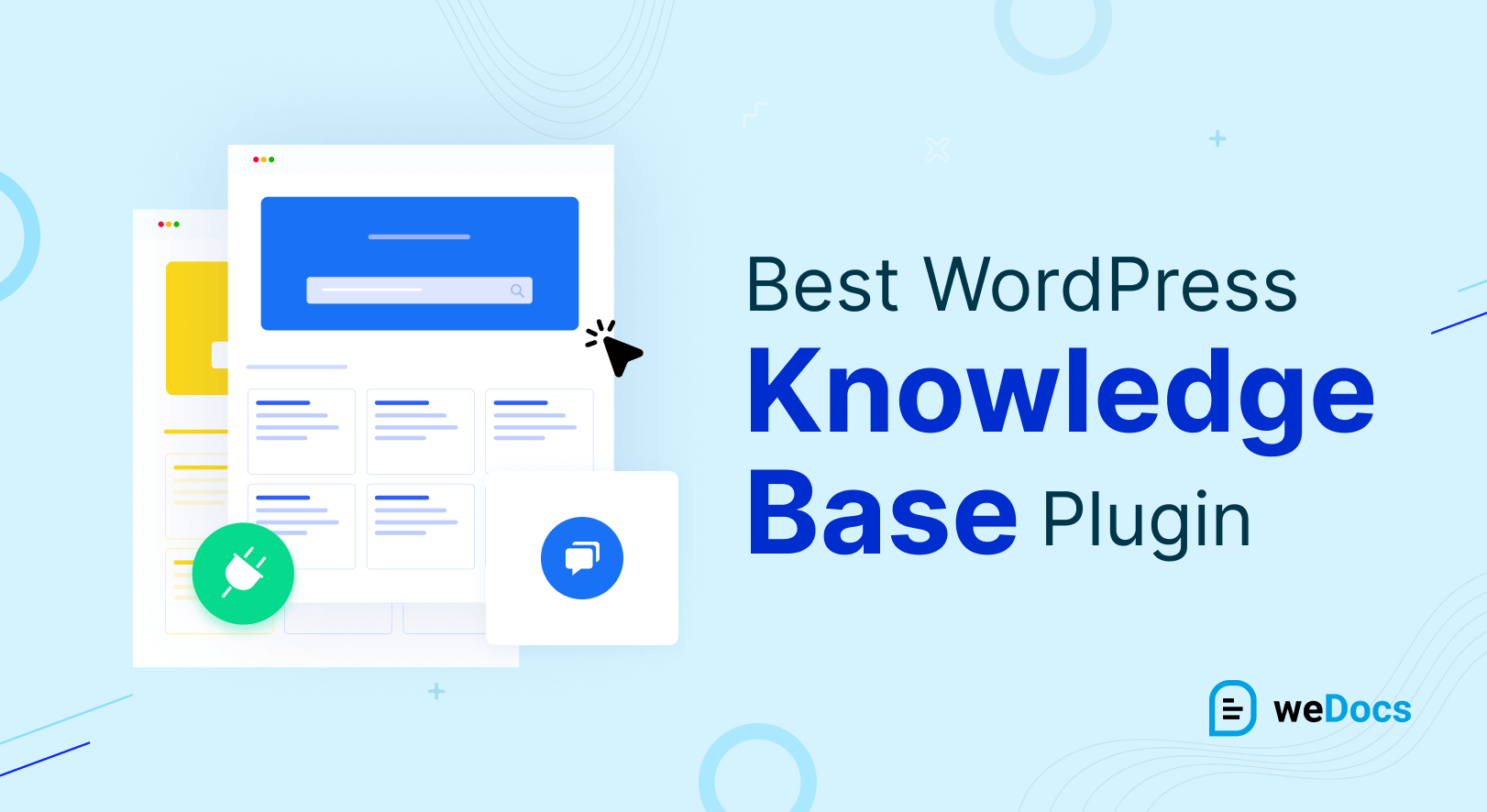 weDevs's tweet card. A knowledge base plugin is a tool by which you can create a comprehensive knowledge base for your website. Check out the best WordPress knowledge base plugins.