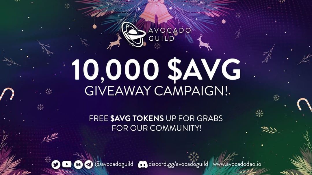 Dotbit2's tweet card. 🥑10,000 $AVG 🥑 🚀GIVEAWAY CAMPAIGN🎉 Join our journey to of inspiring a positive impact on our scholars' lives! We are giving away 10,000 $AVG Tokens to lucky winners to thank our community for...