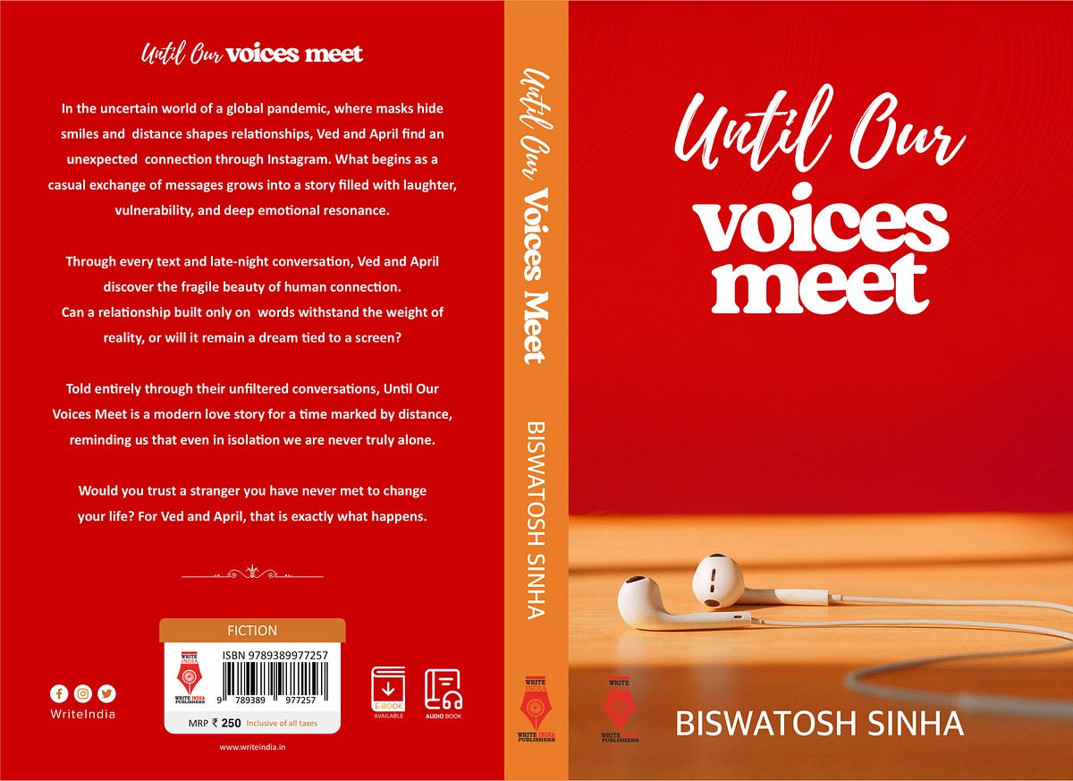 biswatosh's tweet card. After years of writing, rewriting and dreaming, Until Our Voices Meet is finally here and I couldn’t be more excited to share it with you…