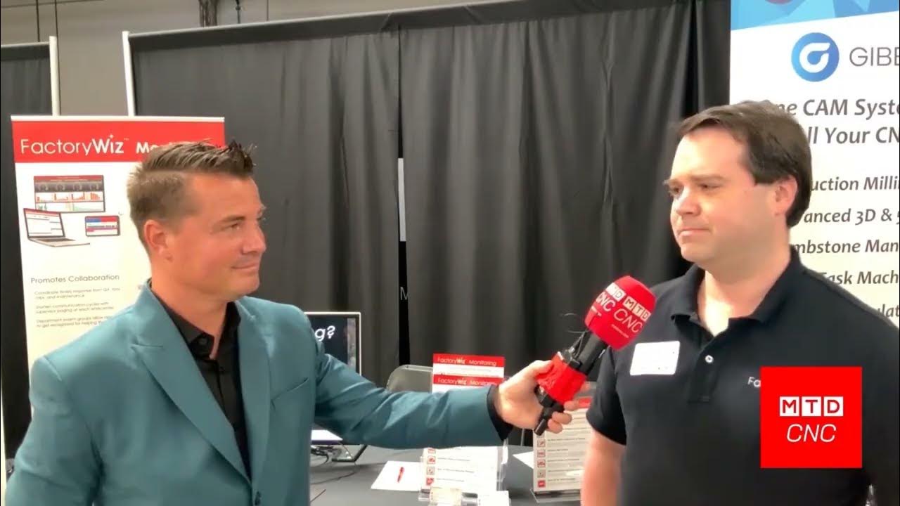 FactoryWiz's tweet card. Lights Out Manufacturing with FactoryWiz Monitoring President Richard...