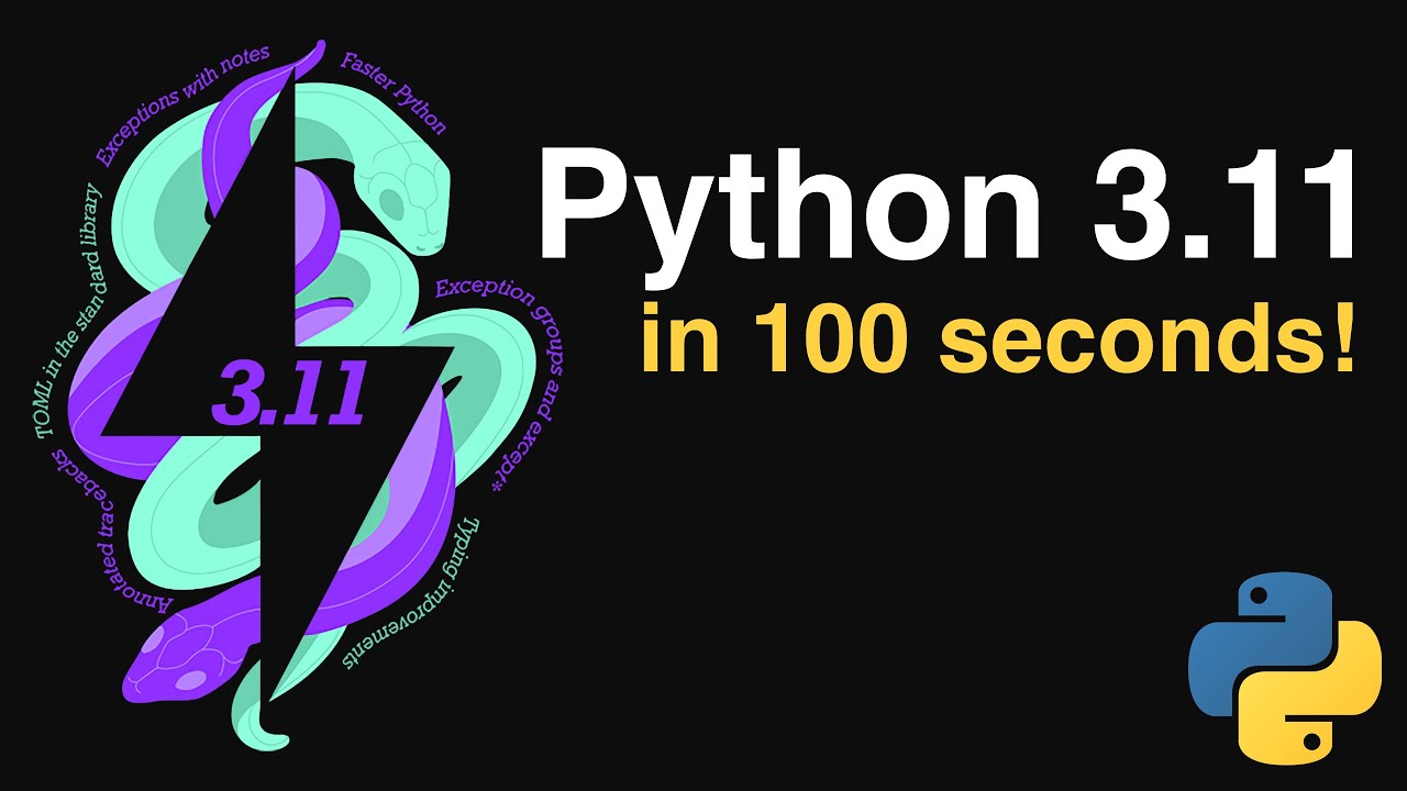 mkennedy's tweet card. Python 3.11 in 100 Seconds!