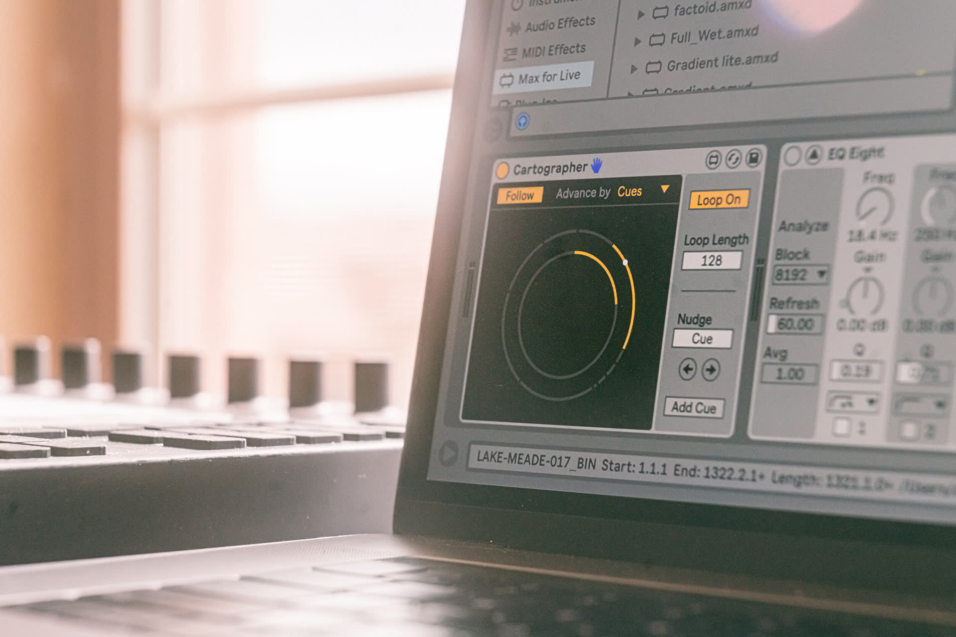 blvksite's tweet card. Cartographer offers dynamic looping and navigation capabilities within Ableton Live, simplifying complex setups and enhancing your creative process with intuitive loop management.
