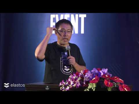 _DonJuanJulio's tweet card. Elastos Anniversary - Viewchain's Frank Wang