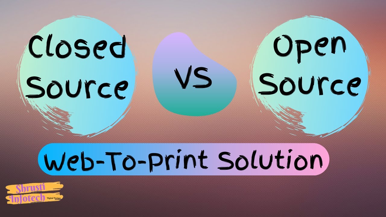 shrustinfotechh's tweet card. Open Source Software | Print on Demand | Difference Between Open...