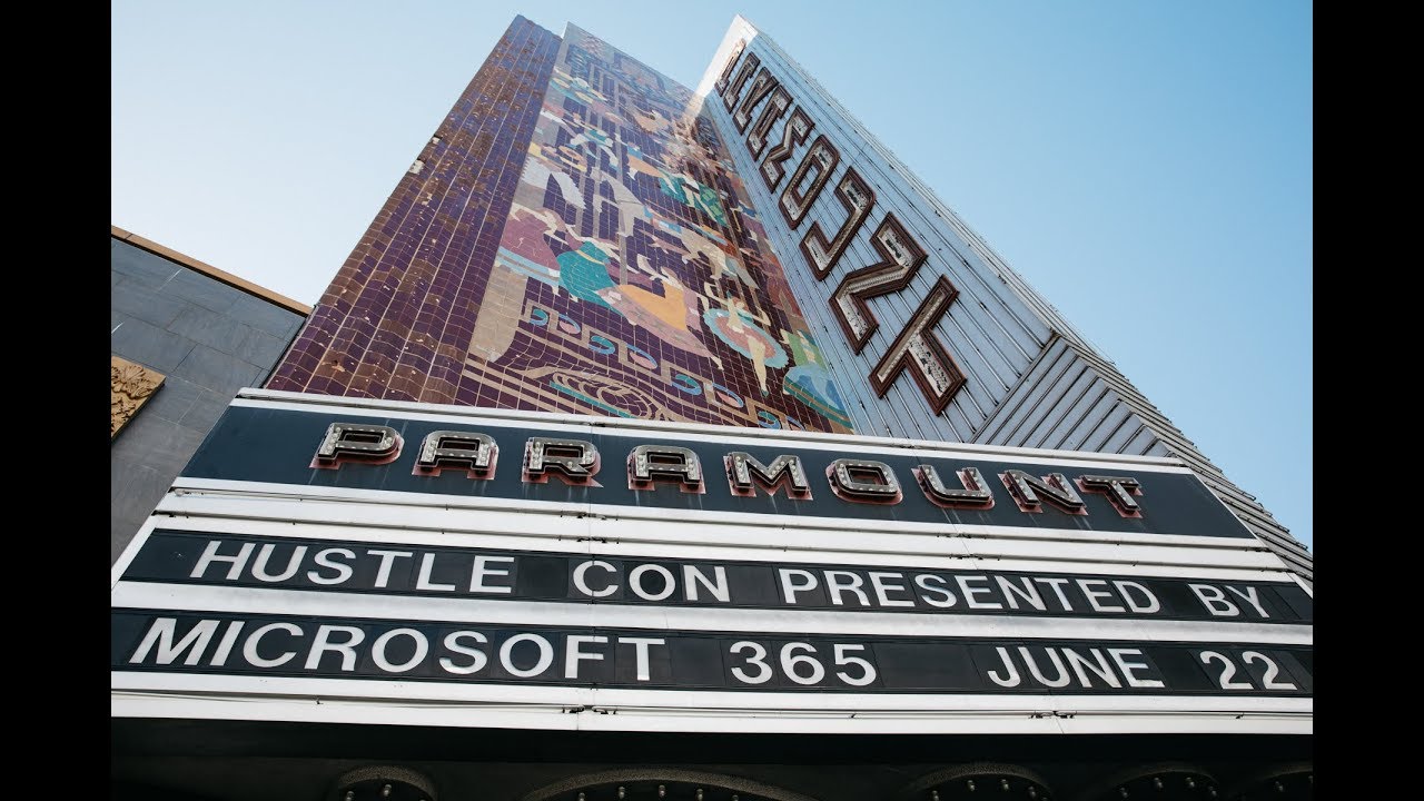 hustlecon's tweet card. Behind the Scenes @ Hustle Con