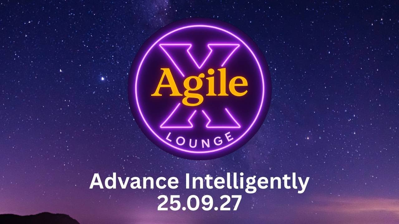 darerealagile's tweet card. Agile Lounge Event X 🍸 Advance Intelligently