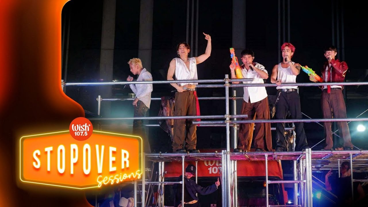 wish1075's tweet card. SB19 performs "DUNGKA!" on Wish 107.5 Stopover Sessions