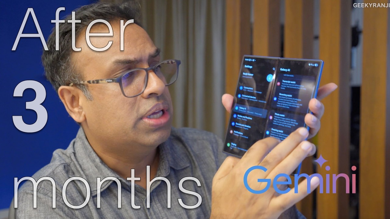 geekyranjit's tweet card. Samsung Galaxy Z Fold7 FAQ - Your Questions Answered after 3 months...