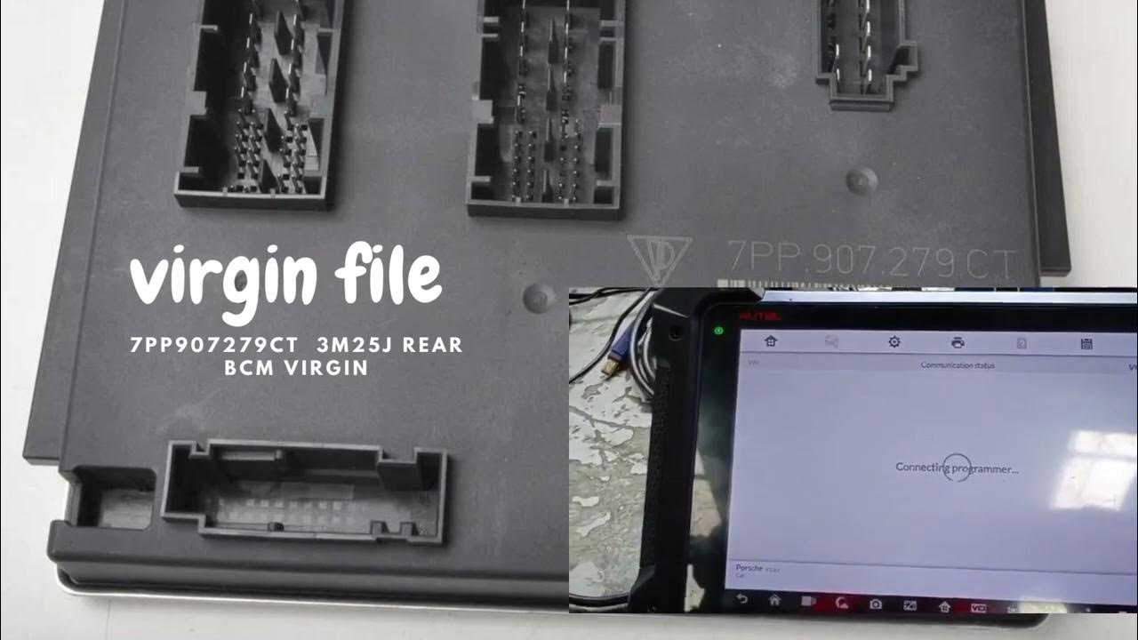 automated_ltd's tweet card. Virgin file 7PP907279CT 3M25J REAR BCM VIRGIN