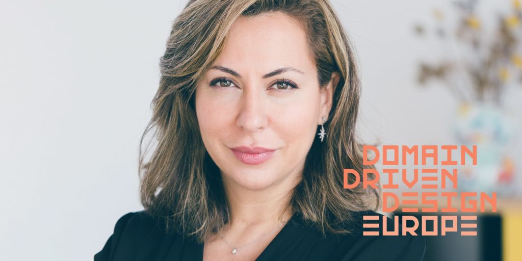 ddd_eu's tweet card. Zhamak Dehghani — Take a deeper dive into how to design and implement data mesh at scale, covering infrastructure, governance, domain-driven data modelling, etc. in a distributed data mesh…