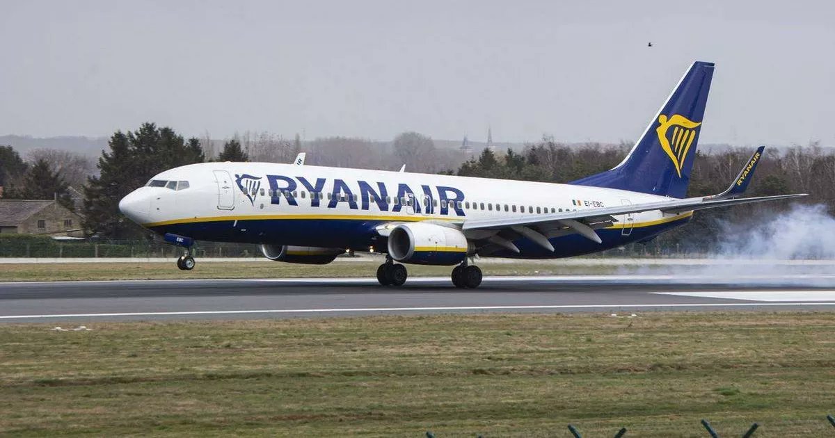 corkbeo's tweet card. Passengers started to pray as the plane went around for the second time