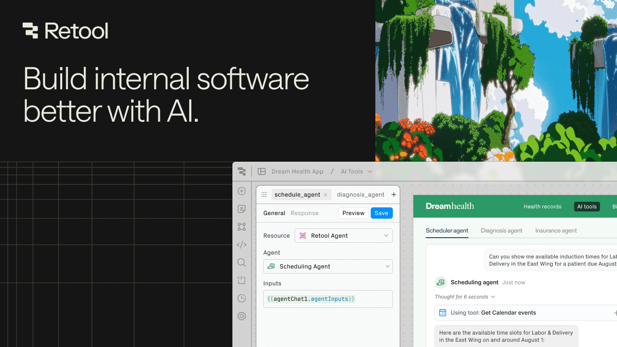 matthewisabel's tweet card. Build, deploy, and manage internal tools with Retool’s unified engine. Connect to any database, API, or LLM. Leverage AI throughout your business.
