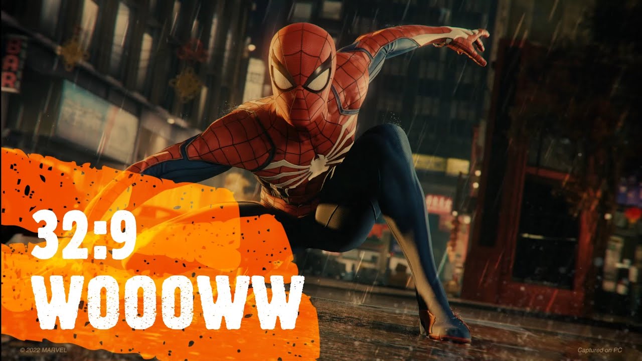 JFK_Untrustable's tweet card. Spider-man Remastered Pc | 32:9 Ultrawide | Max Graphics