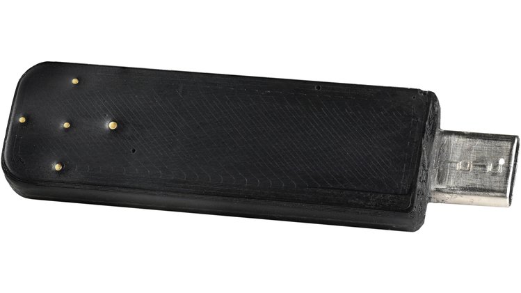 ElectromakerIO's tweet card. A portable password manager for secure, cloud-free credential storage