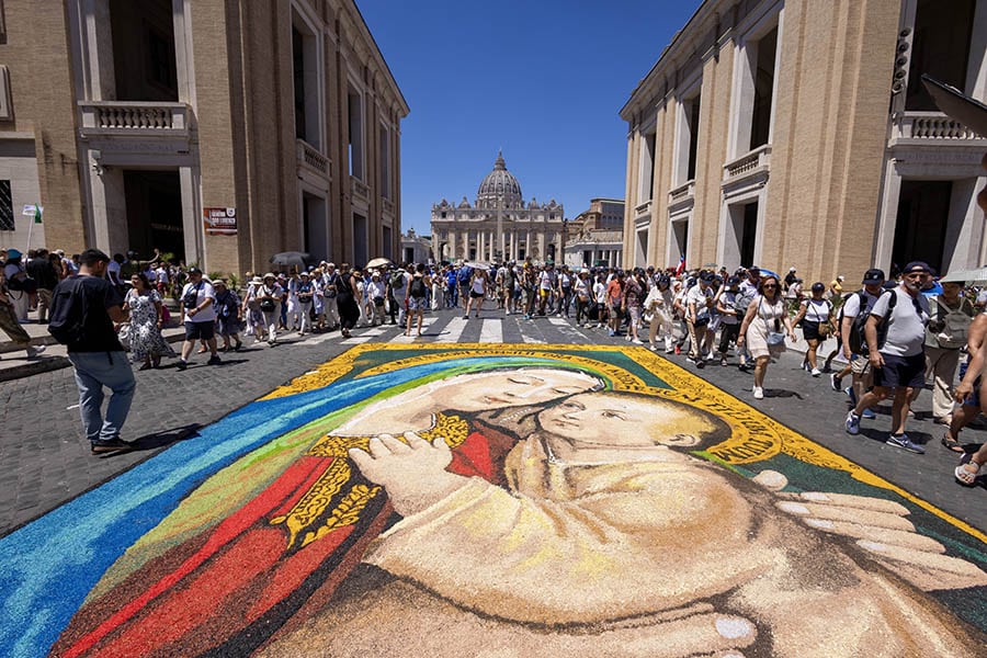 CatholicReview's tweet card. Anyone who has had a loved one diagnosed with cancer knows how painful and scary it is. Yet, in that moment and throughout my four years in Rome, the Holy Spirit placed a resounding message in my...