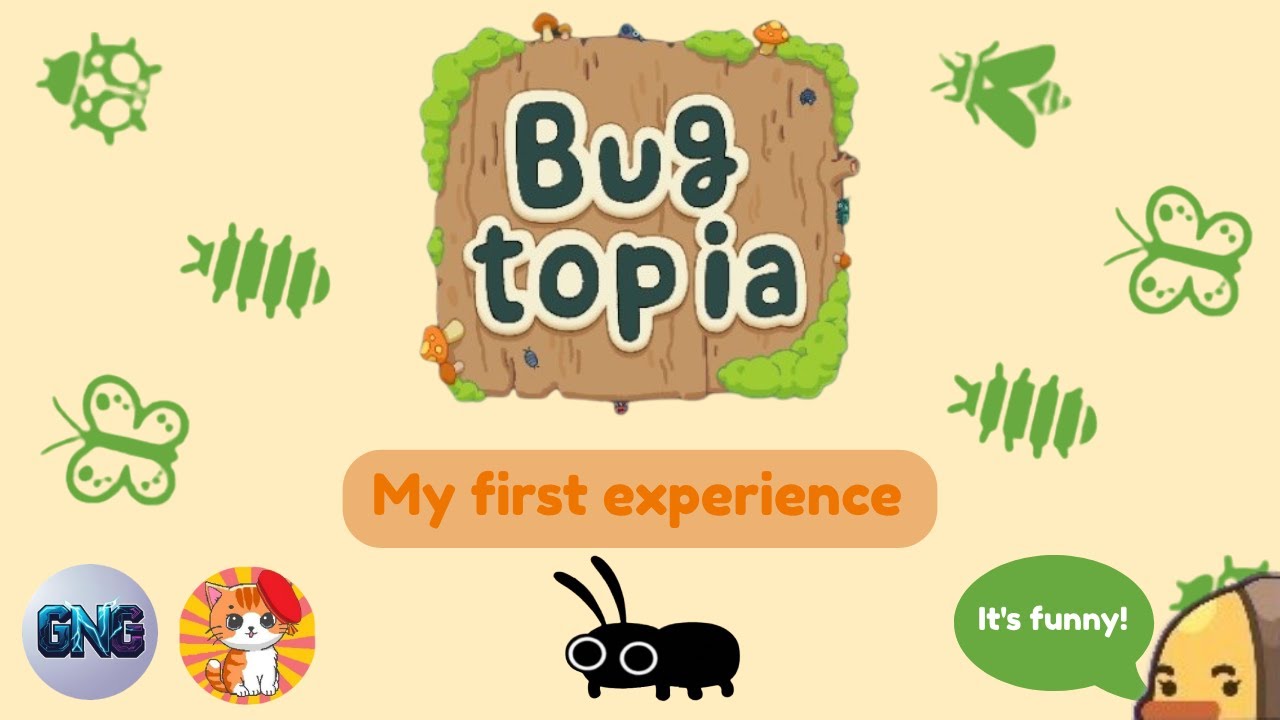 Gjempta_1's tweet card. Bugtopia - Cute idle game 🐛