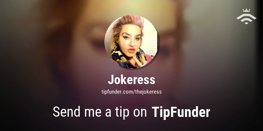 ExecutionSweet's tweet card. Want to send a donation to Jokeress? Then do it now via #TipFunder. TipFunder is the most dominant way to receive donations from your fans!