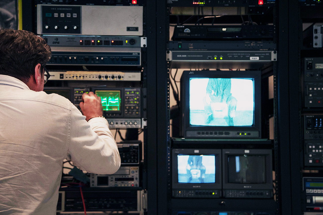 DWPDigital's tweet card. Preserving AV tech in the archives.