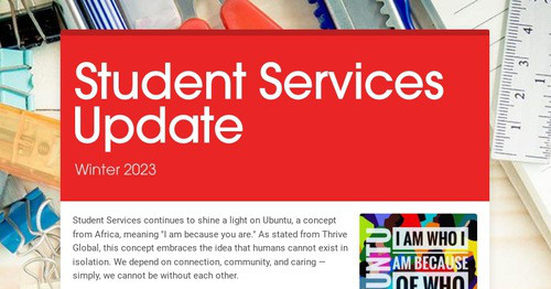 SPS_SPEDandPPS's tweet card. Student Services Update