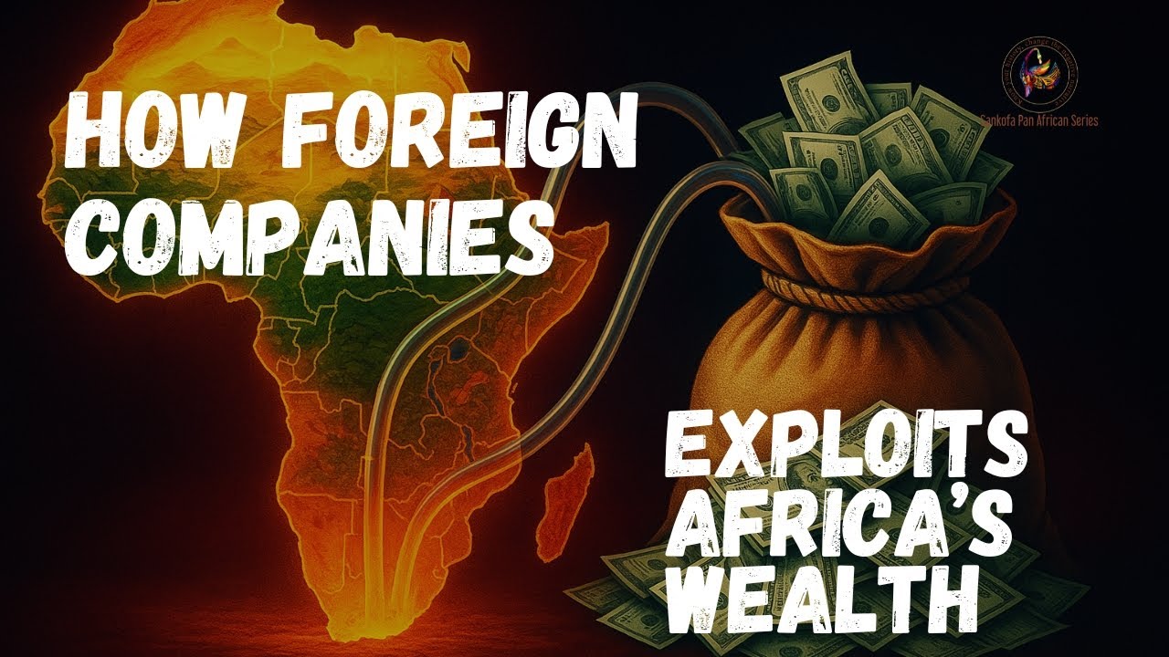 BunmiOyinsan's tweet card. How Foreign Companies Exploit Africa's Wealth