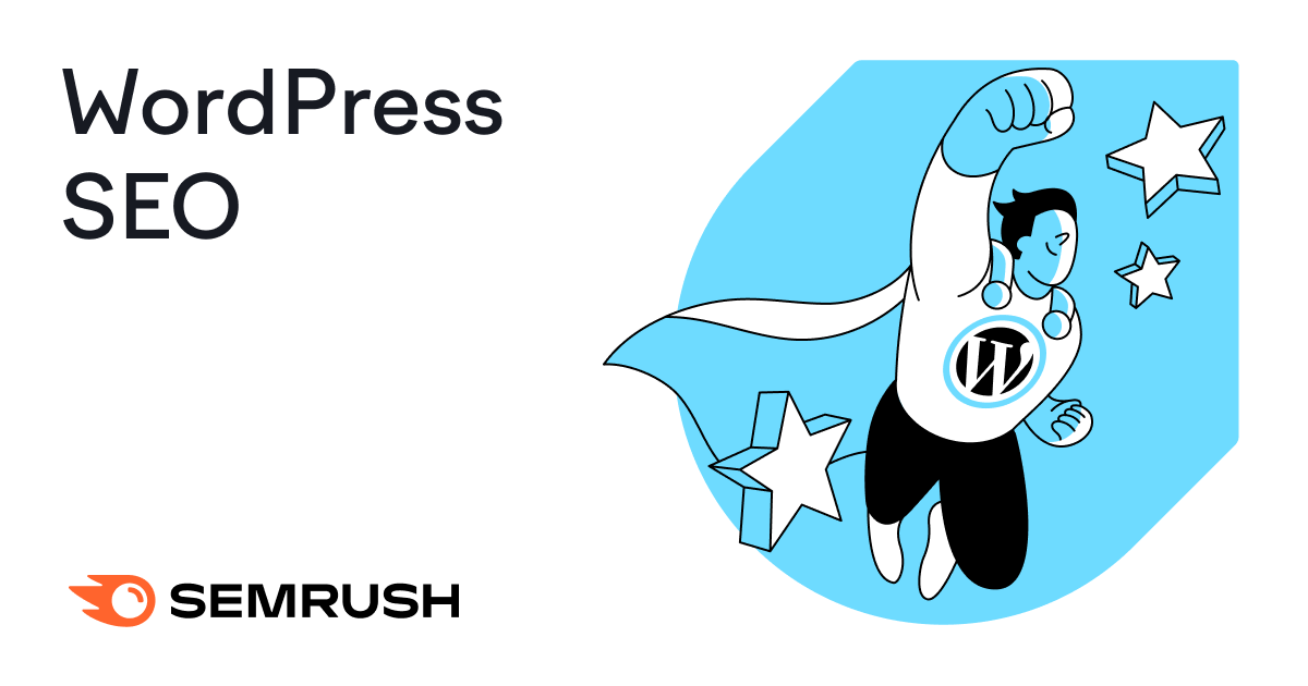 semrush's tweet card. Learn how to optimize your WordPress website for search engines and rank higher in search results.