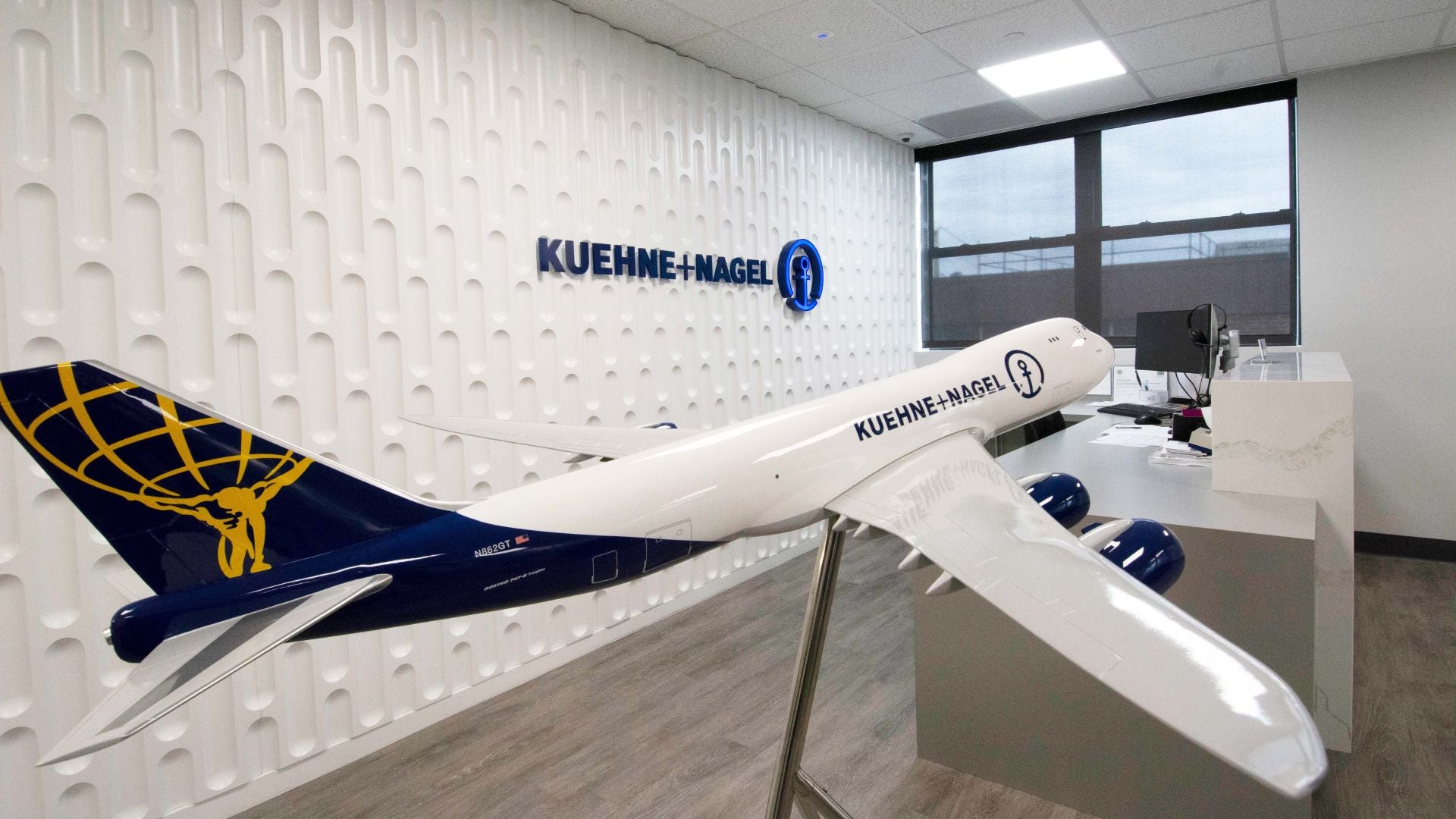 Chasing_Freight's tweet card. Kuehne+Nagel is the largest logistics company in the world, but it wasn’t immune to downward market forces in 2023.