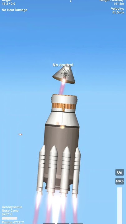 TechnoWarriors_'s tweet card. coco in flight Abort test #shorts #sfs #rockets