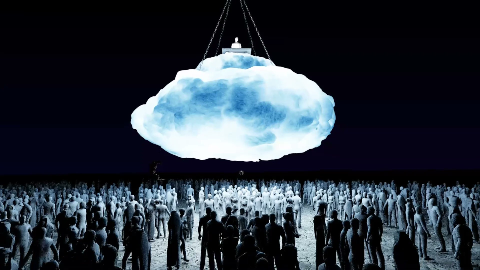 TheHoopMovement's tweet card. Render of The Cloud